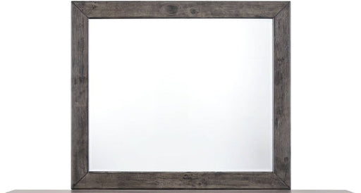 Elements International Nathan Mirror in Gray Oak Lacquer image