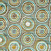 Atlas Rug Gray/ Aqua - Eclectic 79 Furniture Store