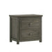Elements International Trey Youth Nightstand in Grey image