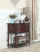 Traditional Brown Console Table image