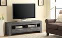 Transitional Weathered Grey TV Console image