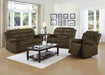Rodman Chocolate Reclining Loveseat image