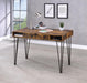 Industrial Antique Nutmeg Writing Desk image