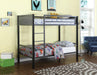 Meyers Traditional Grey Twin-over-Twin Bunk Bed image