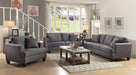 Samuel Charcoal Three-Piece Living Room Set image