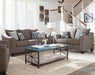 Salizar Transitional Grey Two-Piece Living Room Set image