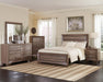 Kauffman Transitional Washed Taupe Eastern King Four-Piece Set image