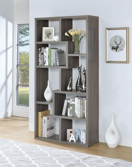 G800510 Contemporary Weathered Grey Bookcase image