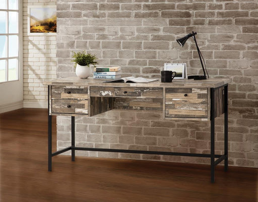 G801235 Industrial Salvaged Cabin Writing Desk image