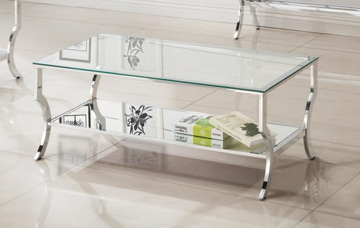 G720338 Contemporary Chrome Coffee Table image
