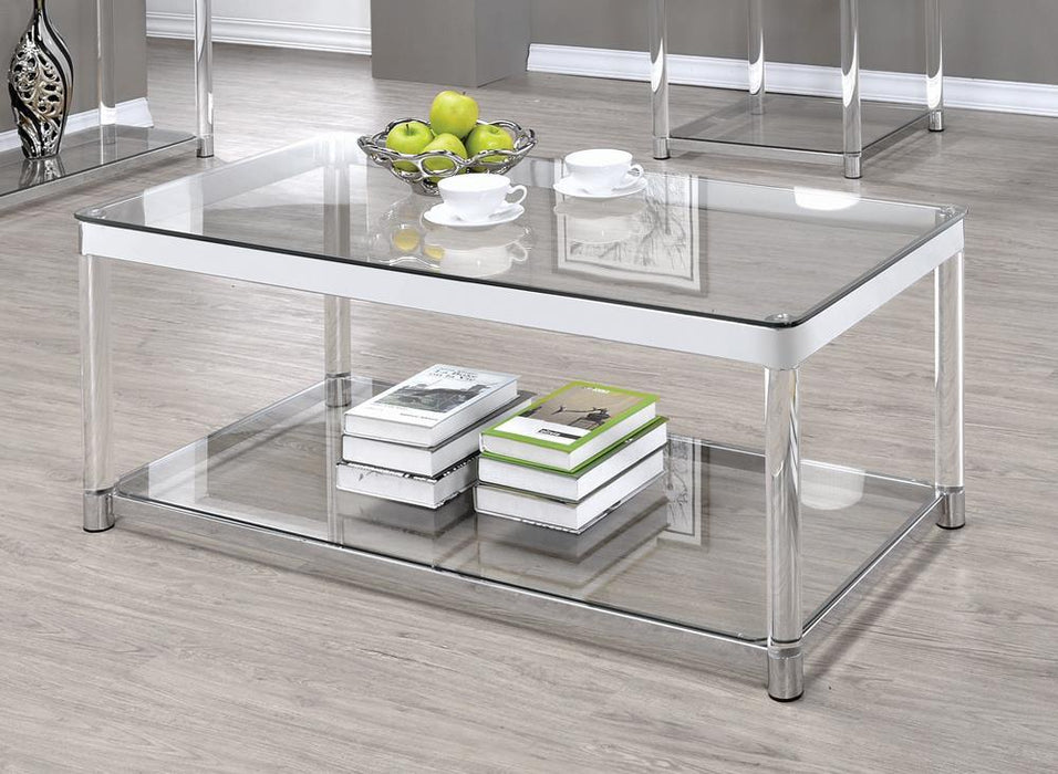 G720748 Contemporary Chrome Coffee Table image