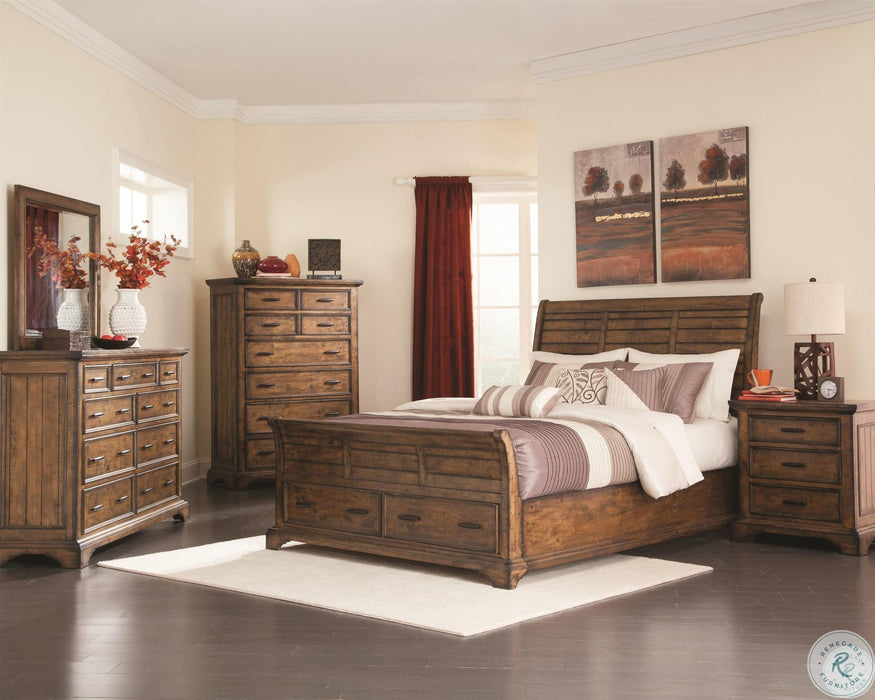 203891KW-S5 CA KING 5PC SET (KW.BED,NS,DR,MR,CH) image